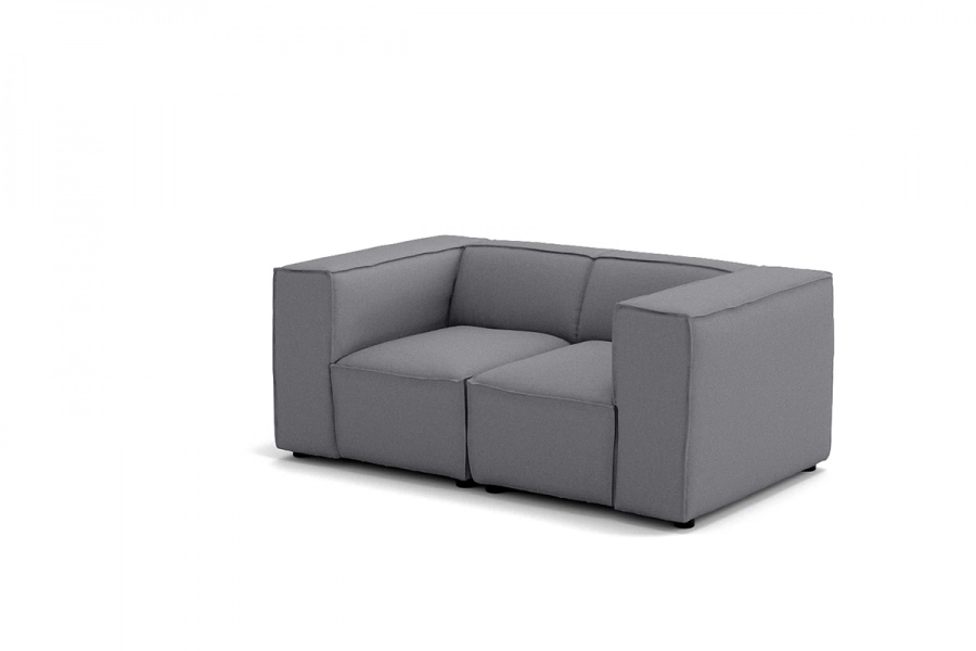 Model MODULARIS WB (wysoki bok) - Modularis WB sofa 2 osobowa z bokami wysokimi